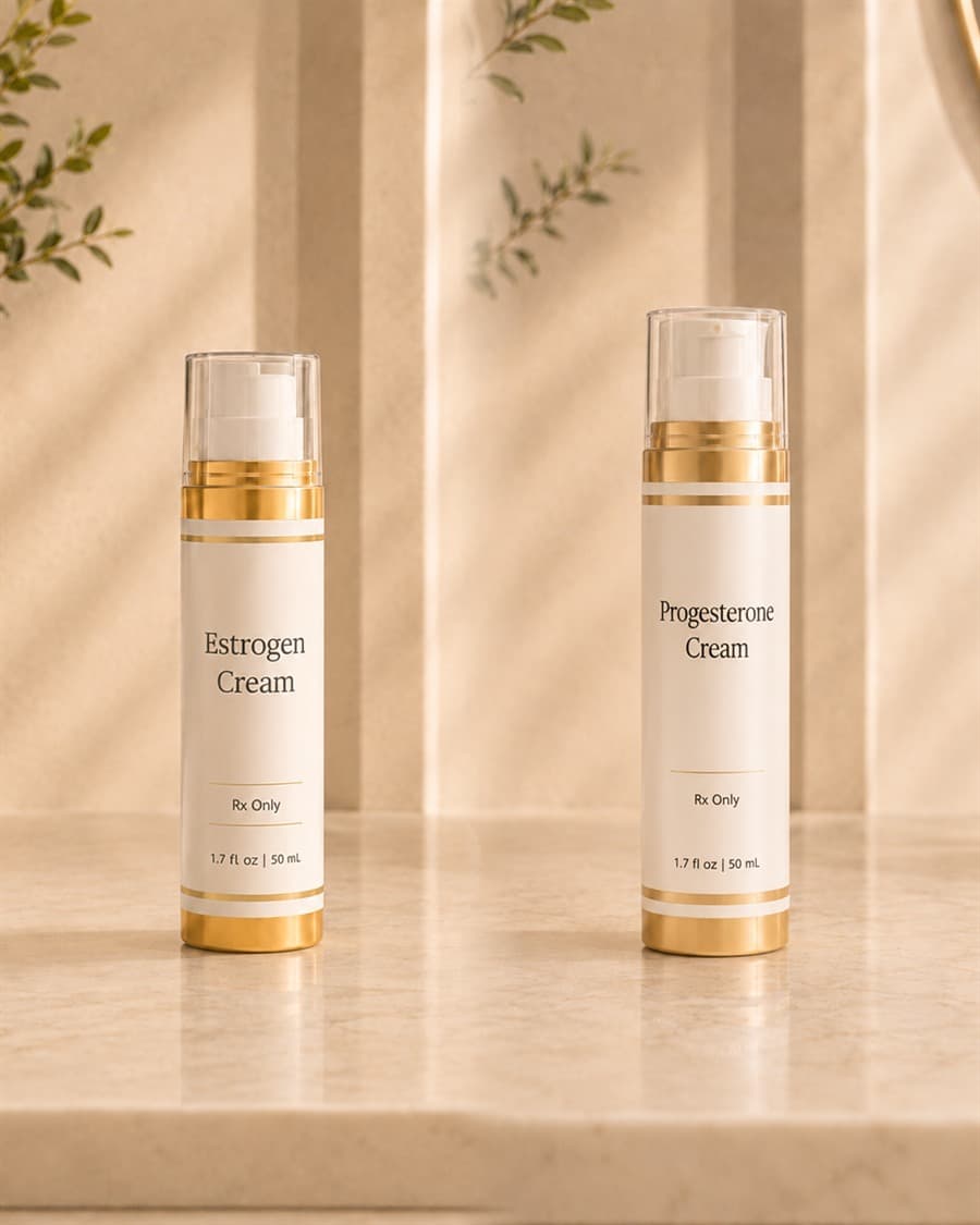 HollyFit estrogen cream and progesterone cream